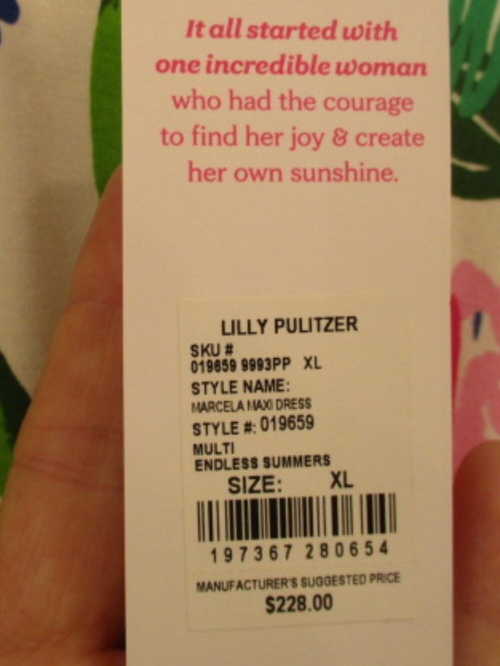 Lilly Pulitzer Marcela Maxi Dress Endless Summers NWT XLarge - Picture 6 of 13